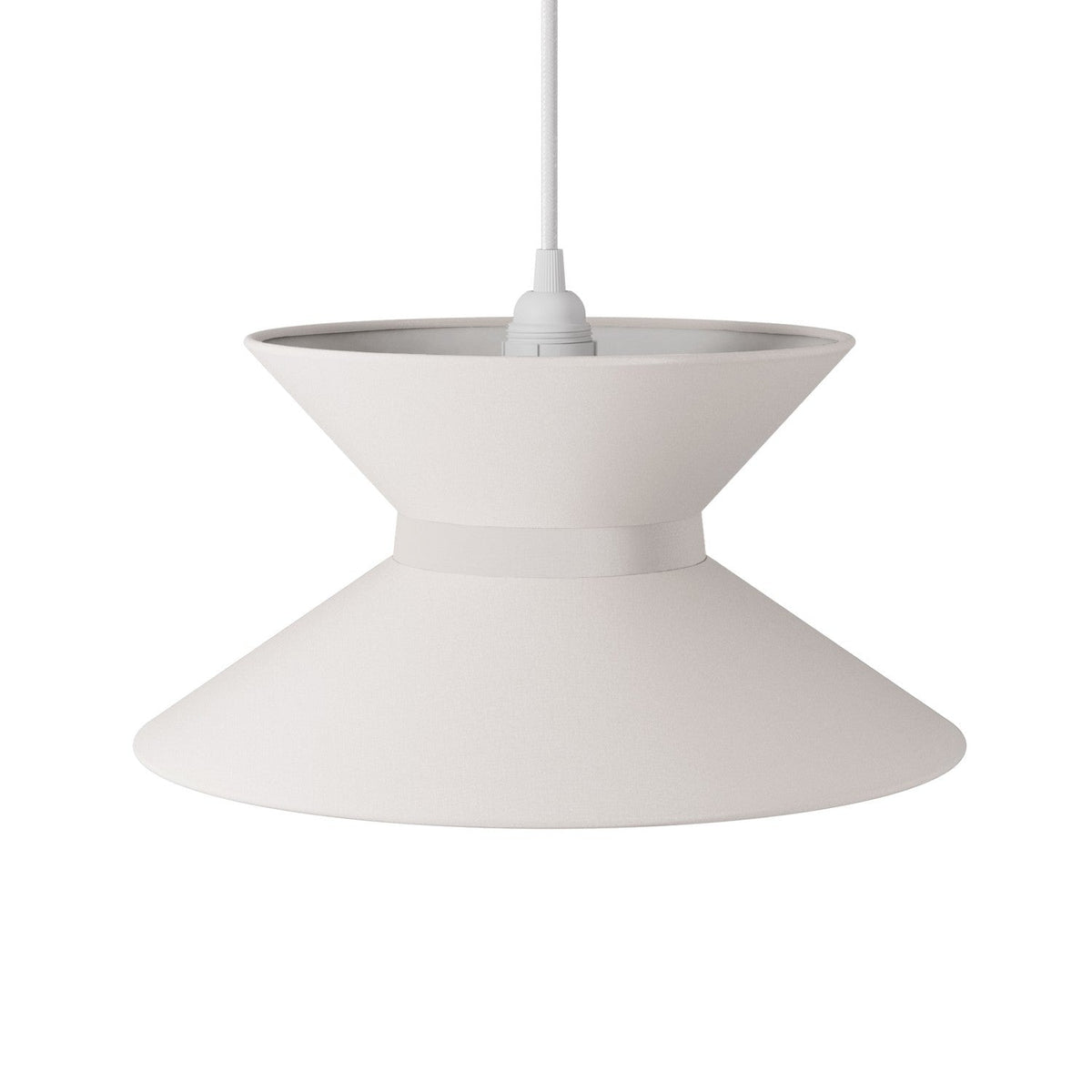 Lampenschirm aus Stoff Clessidra Arenal Sand – Made in Italy – Ansicht 4