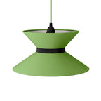 Clessidra Stoffs-Lampenschirm Cinette Pistaziengrün – Made in Italy – Ansicht 13