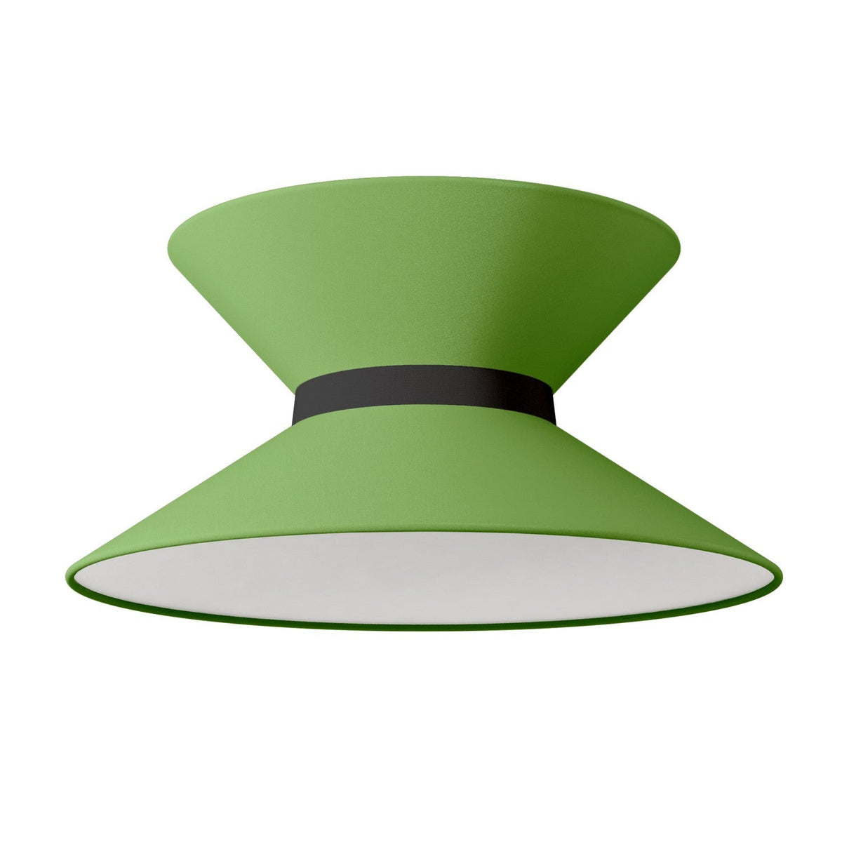 Clessidra Stoffs-Lampenschirm Cinette Pistaziengrün – Made in Italy – Ansicht 10