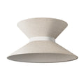 Stoffschirm Clessidra für Pendelleuchte – Wolle Beige