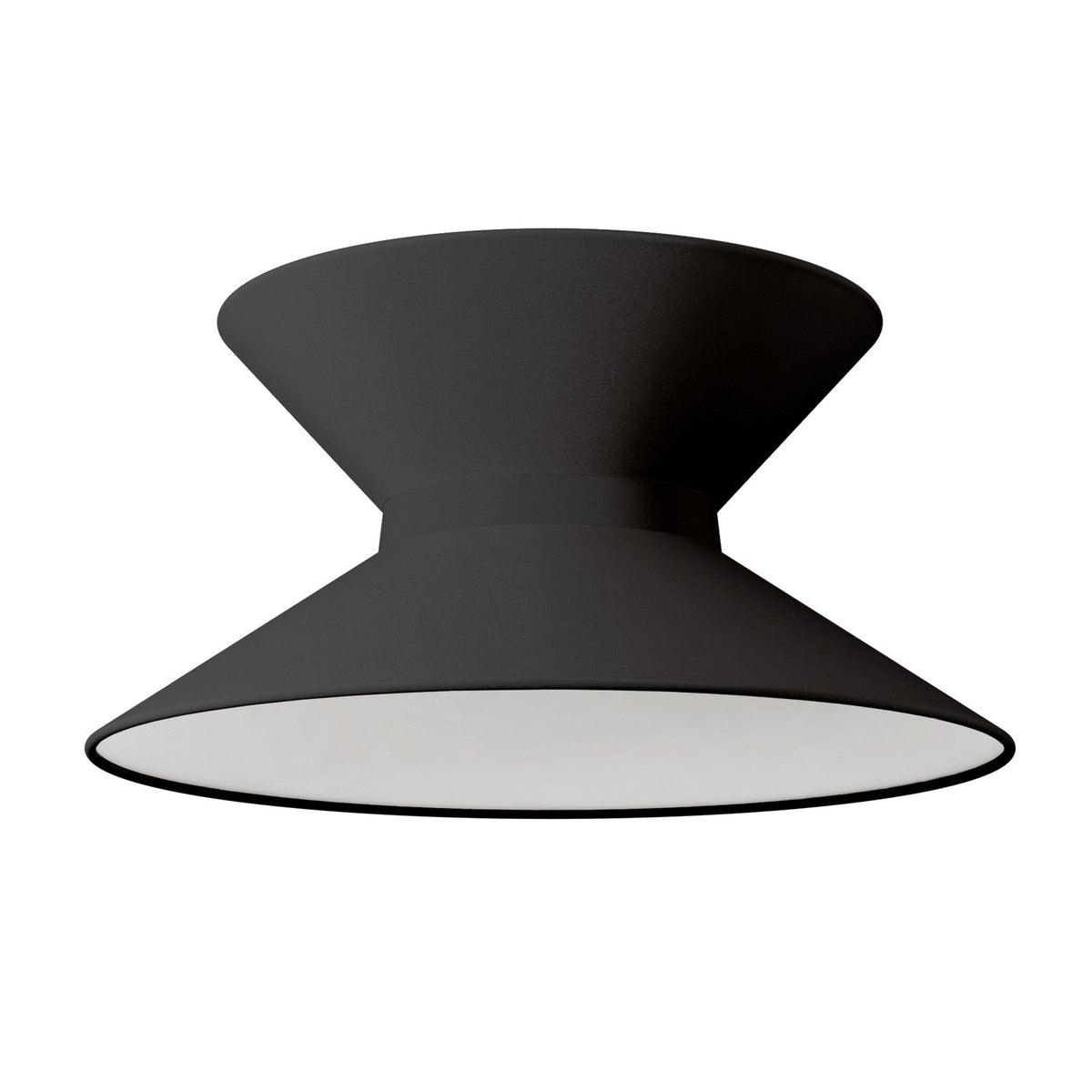 Stoffschirm Clessidra Teletta Antrazit – Made in Italy – Ansicht 10