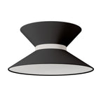 Stoffschirm Clessidra Teletta Antrazit – Made in Italy
