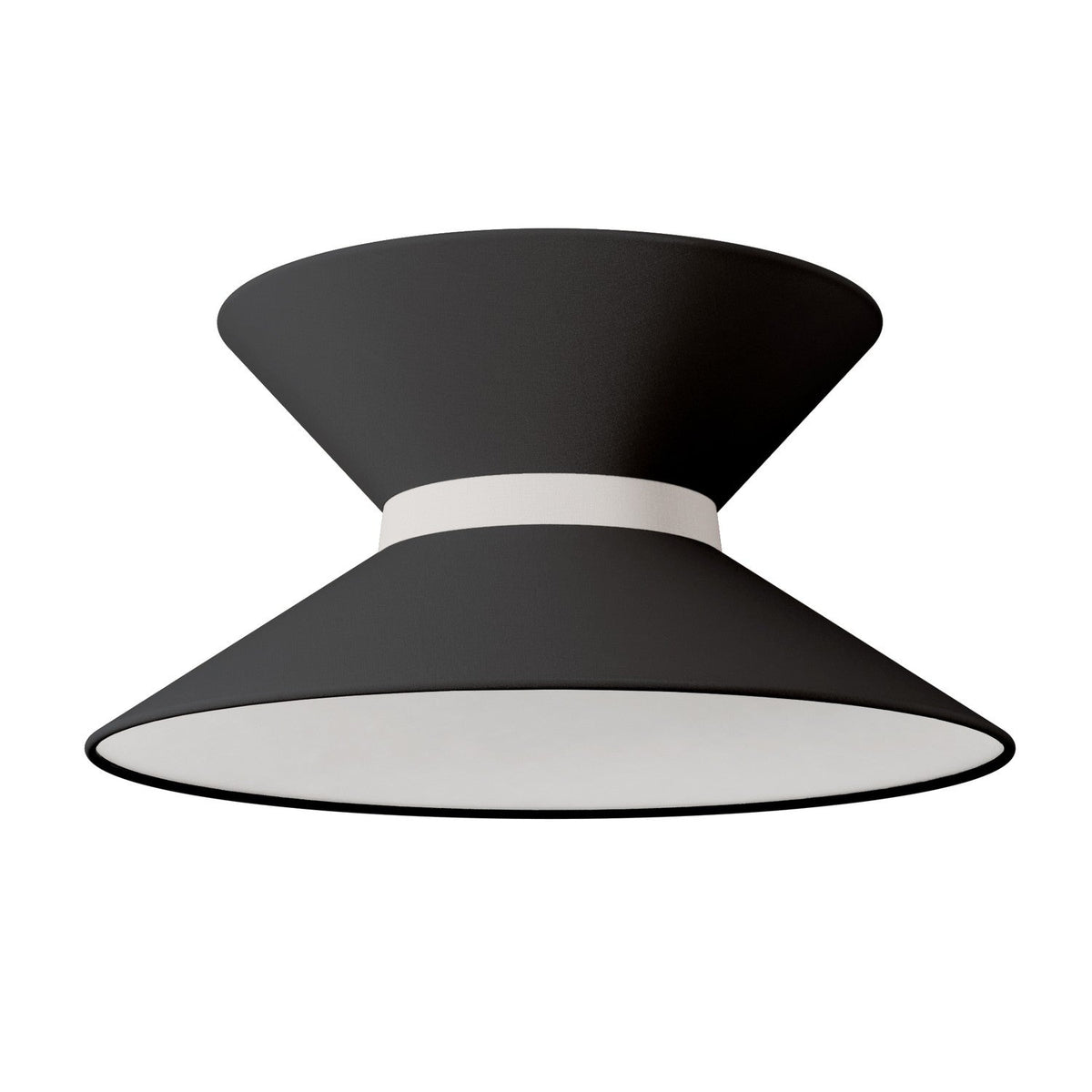 Stoffschirm Clessidra Teletta Antrazit – Made in Italy