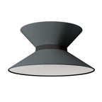 Lampenschirm aus Stoff Clessidra Teletta dunkelgrau - Made in Italy – Ansicht 10