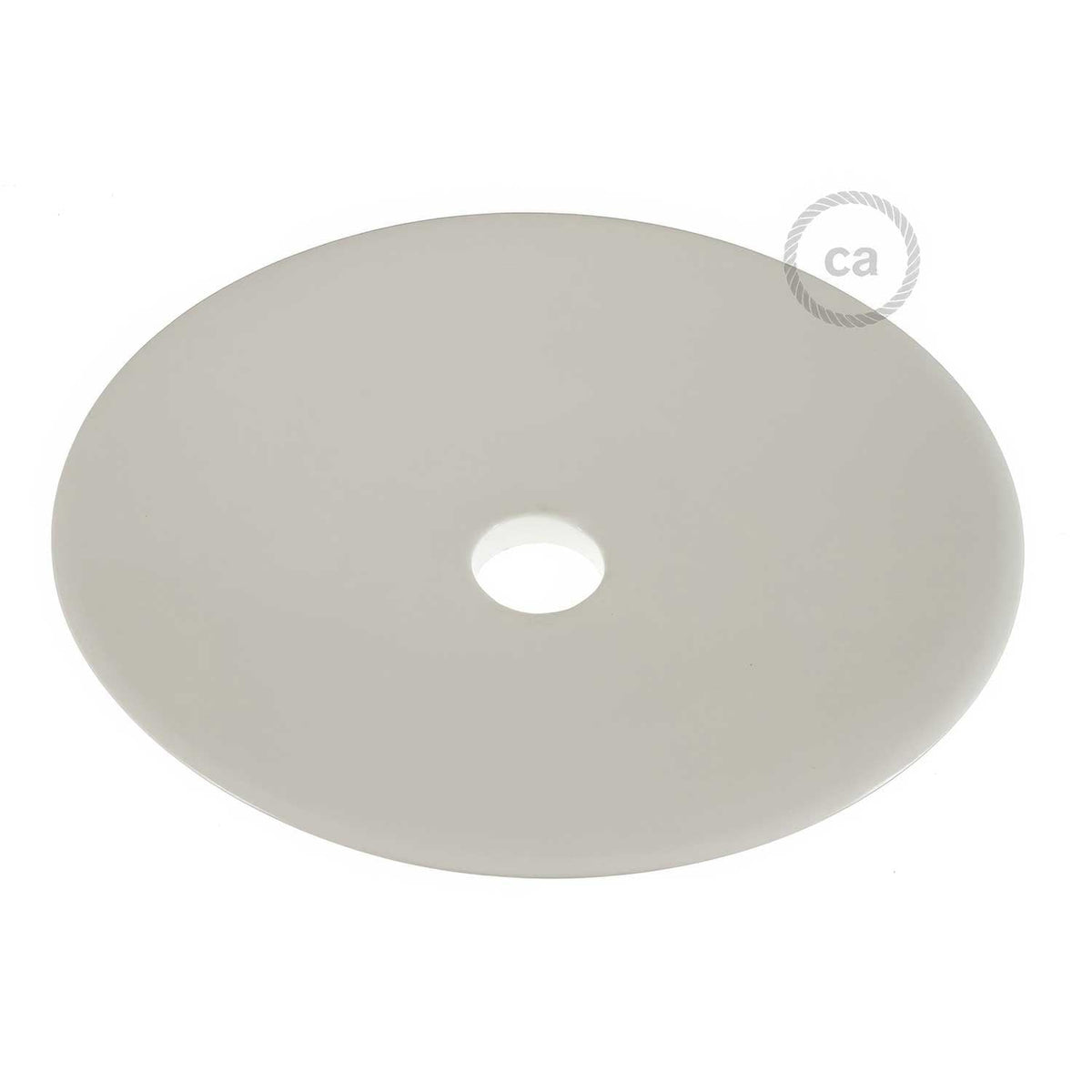 Piatto Lampenschirm aus Keramik für Pendelleuchte – Made in Italy – Betoneffekt – Ansicht 4