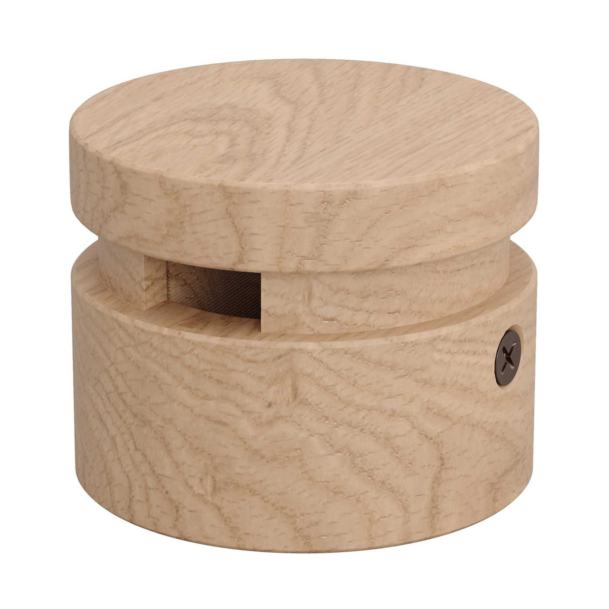 Kabeldurchführung aus Holz für Kettenkabel und Filé-System. Made in Italy – Neutral – Ansicht 2