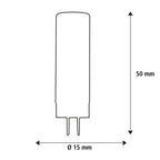 SEGULA LED G4 Stift klar – G4, 2,5 W, 2.700 K, dimmbar – Bild 4