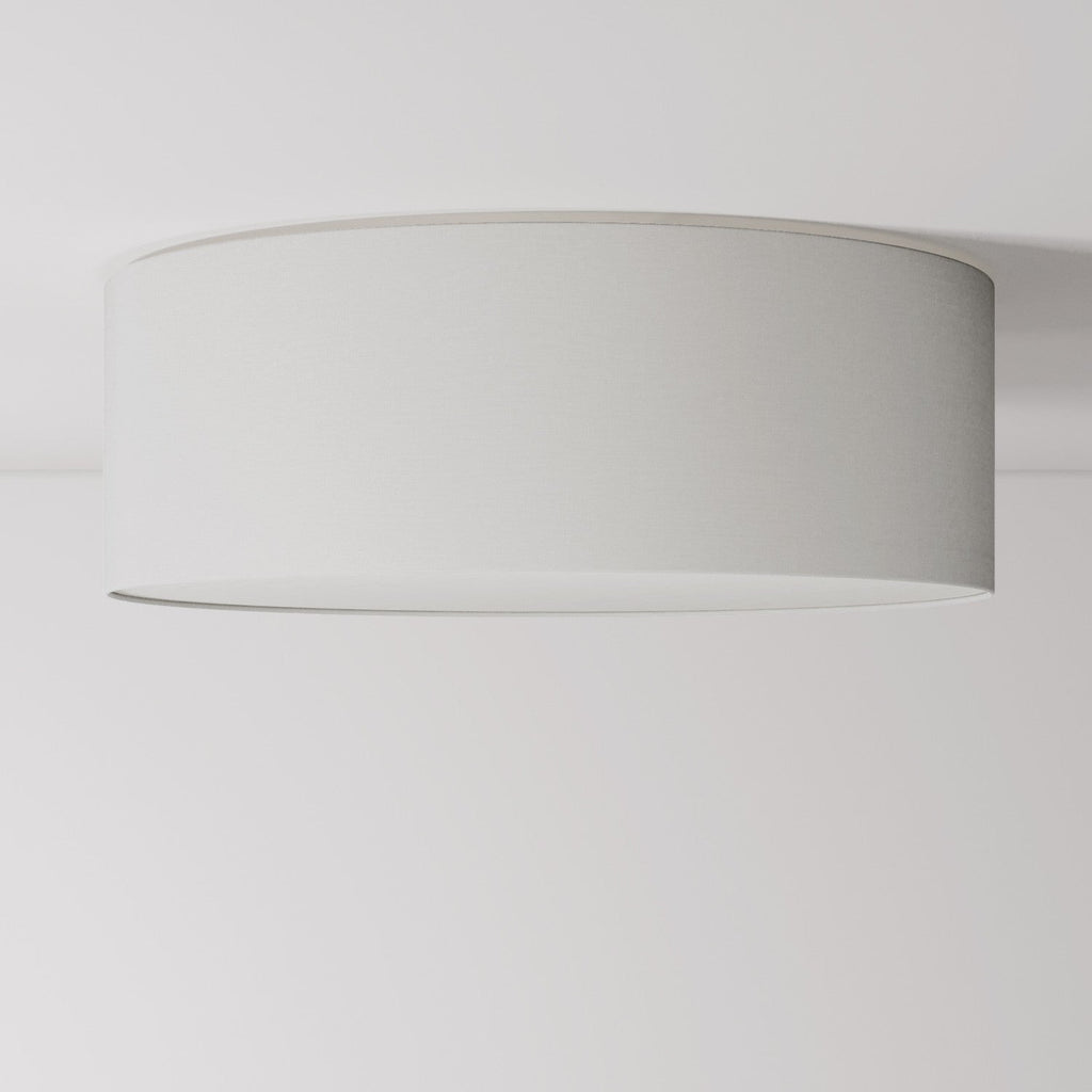 Deckenleuchte aus Stoff Large Naturleinen – Made in Italy
