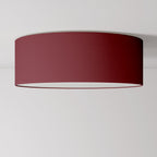 Deckenleuchte aus Stoff Large – Made in Italy – Arenal Bordeaux