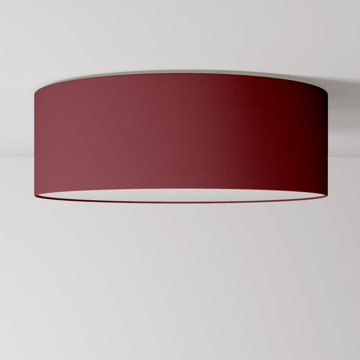 Deckenleuchte aus Stoff Large – Made in Italy – Arenal Bordeaux