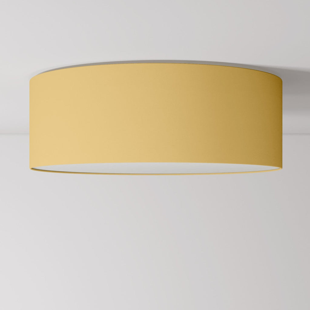 Große Deckenleuchte aus Stoff - Made in Italy - Arenal Gold