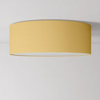 Große Deckenleuchte aus Stoff - Made in Italy - Arenal Gold