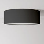 Deckenleuchte aus Stoff Large Teletta Anthrazit - Made in Italy