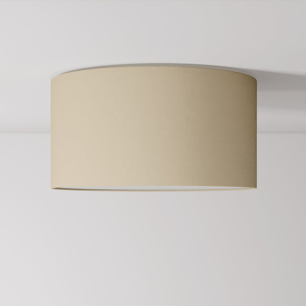 Deckenleuchte aus Stoff Medium Arenal taupe - Made in Italy