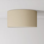 Deckenleuchte aus Stoff Medium Arenal taupe - Made in Italy