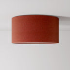 Deckenleuchte aus Stoff Medium – Made in Italy – Wollstoff Aragosta