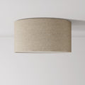 Deckenleuchte aus Stoff Medium – Made in Italy – Beige Wolle