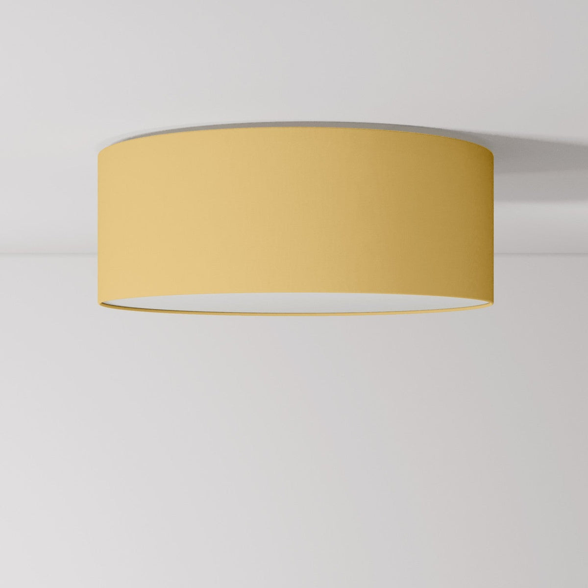 Deckenleuchte aus Stoff Medium Slim - Made in Italy - Arenal Gold