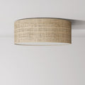 Deckenleuchte aus Medium Slim Stoff - Made in Italy - Raphia