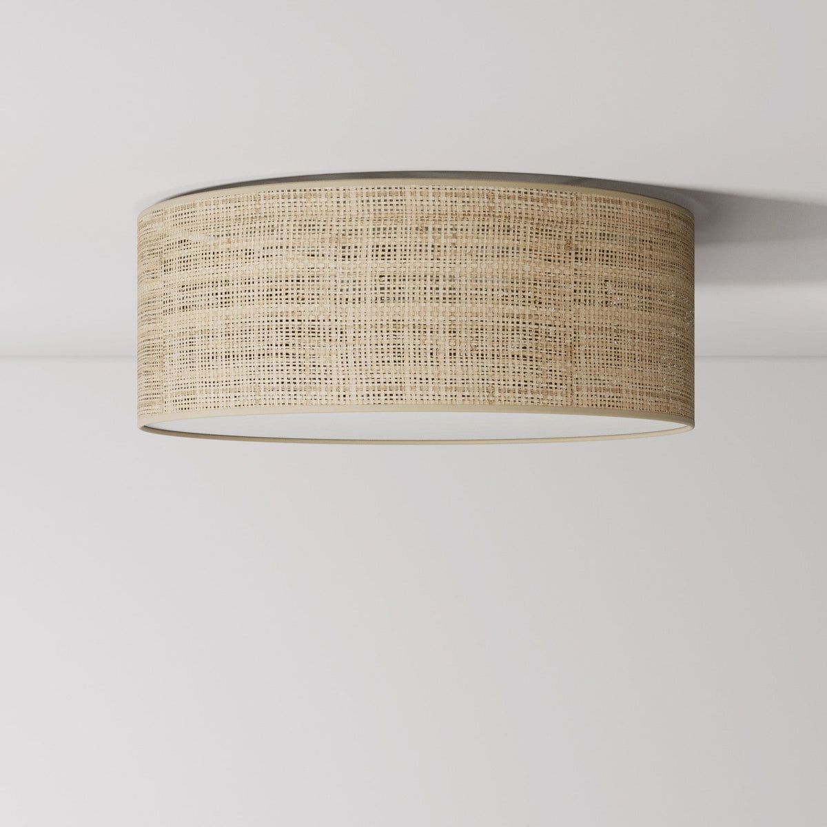 Deckenleuchte aus Medium Slim Stoff - Made in Italy - Raphia