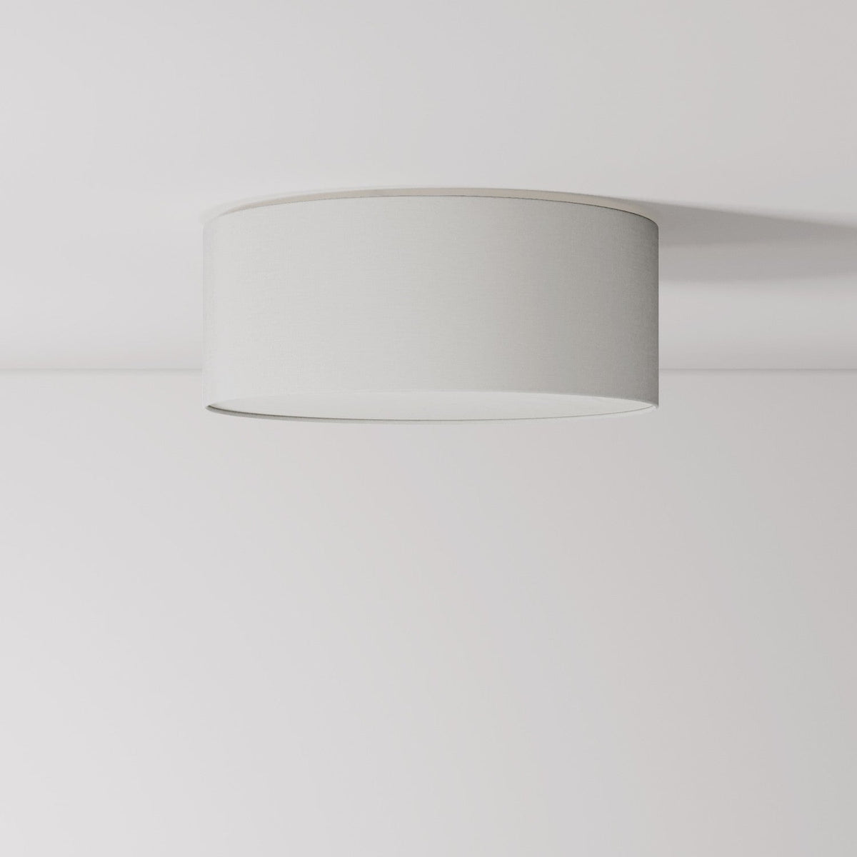 Deckenleuchte aus Rohleinen Small – Made in Italy