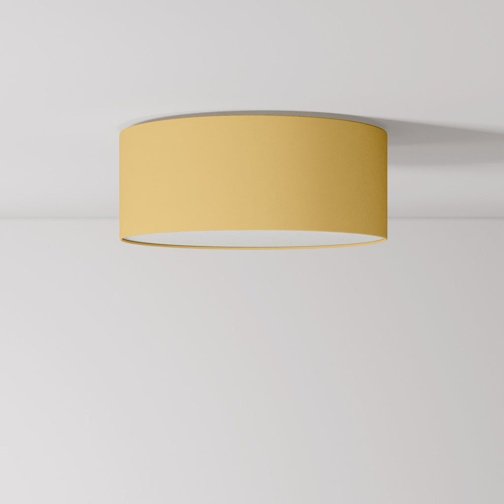 Deckenleuchte aus Stoff Small – Made in Italy – Arenal Gold