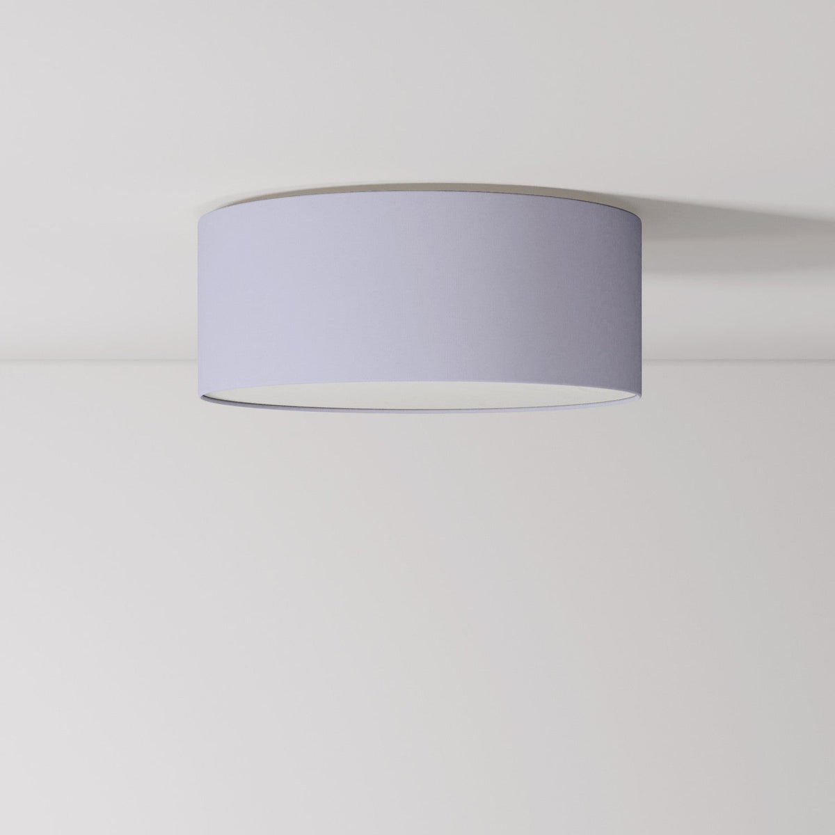 Deckenleuchte Small aus Stoff - Made in Italy - Lila Tuch
