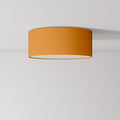 Deckenleuchte aus Stoff Small – Made in Italy – Teletta Mandarine
