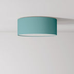 Plafonniere aus Stoff Small – Made in Italy – Teletta Verde Dubbio
