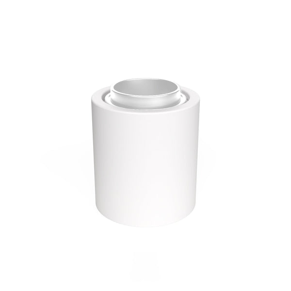 Portalámparas E27 blanco para pared o techo – Estanco IP44