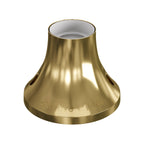 Metallisierter E27 Lampenhalter für Wand- oder Deckenmontage – Gold