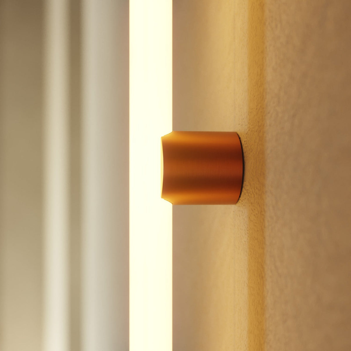 S14d-Fassung aus Metall für Wand oder Decke – Satiniertes Kupfer – Ansicht 4