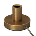 Posaluce – Tischleuchte aus Metall – Satinbronze