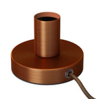 Posaluce – Tischlampe aus Metall – Satin-Kupfer