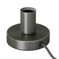Posaluce - Tischleuchte aus Metall - Satin-Titan