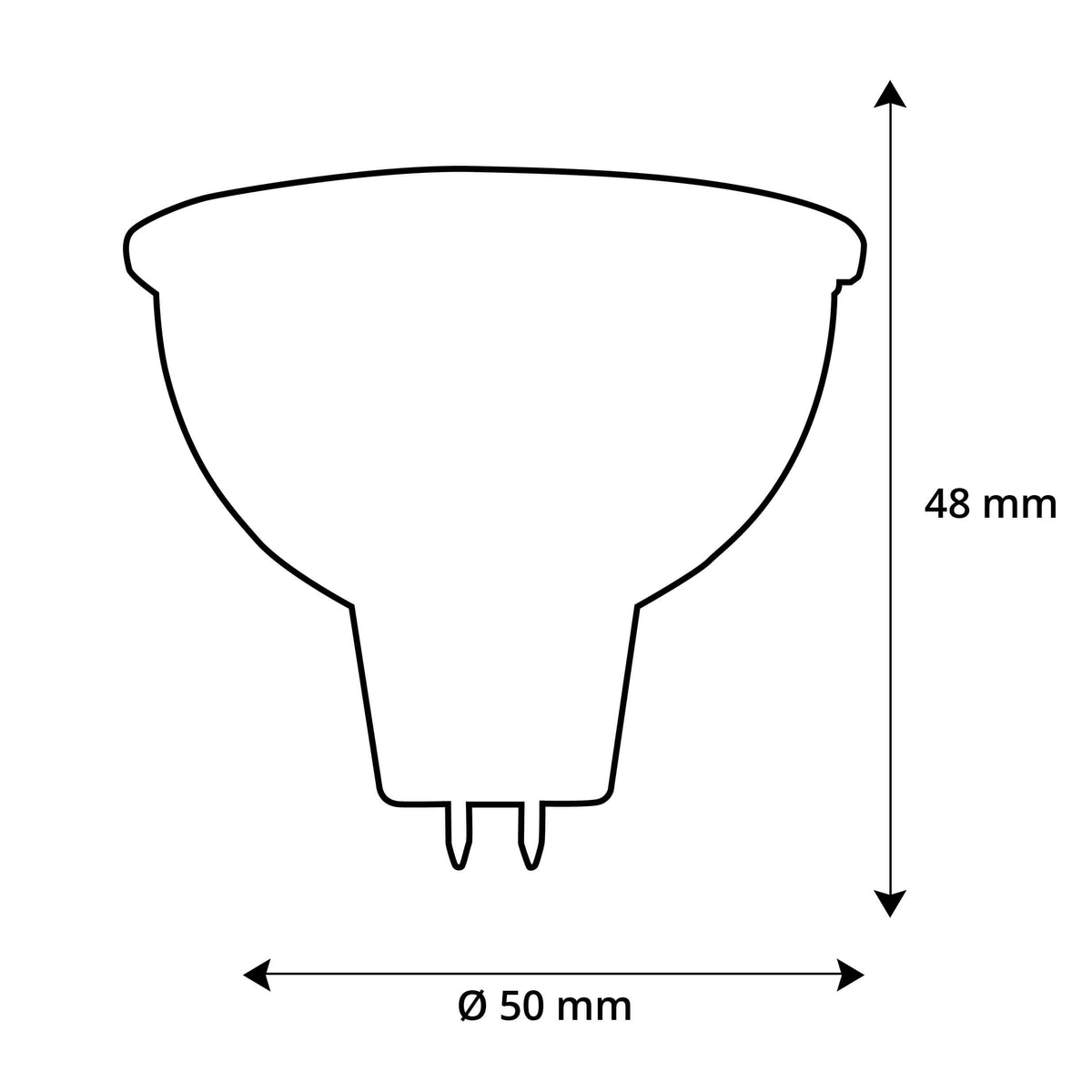 SEGULA LED Reflektor MR16 Ambient Dimming – GU5.3, 7 W, 2.000 K–3.000 K, dimmbar – Bild 2