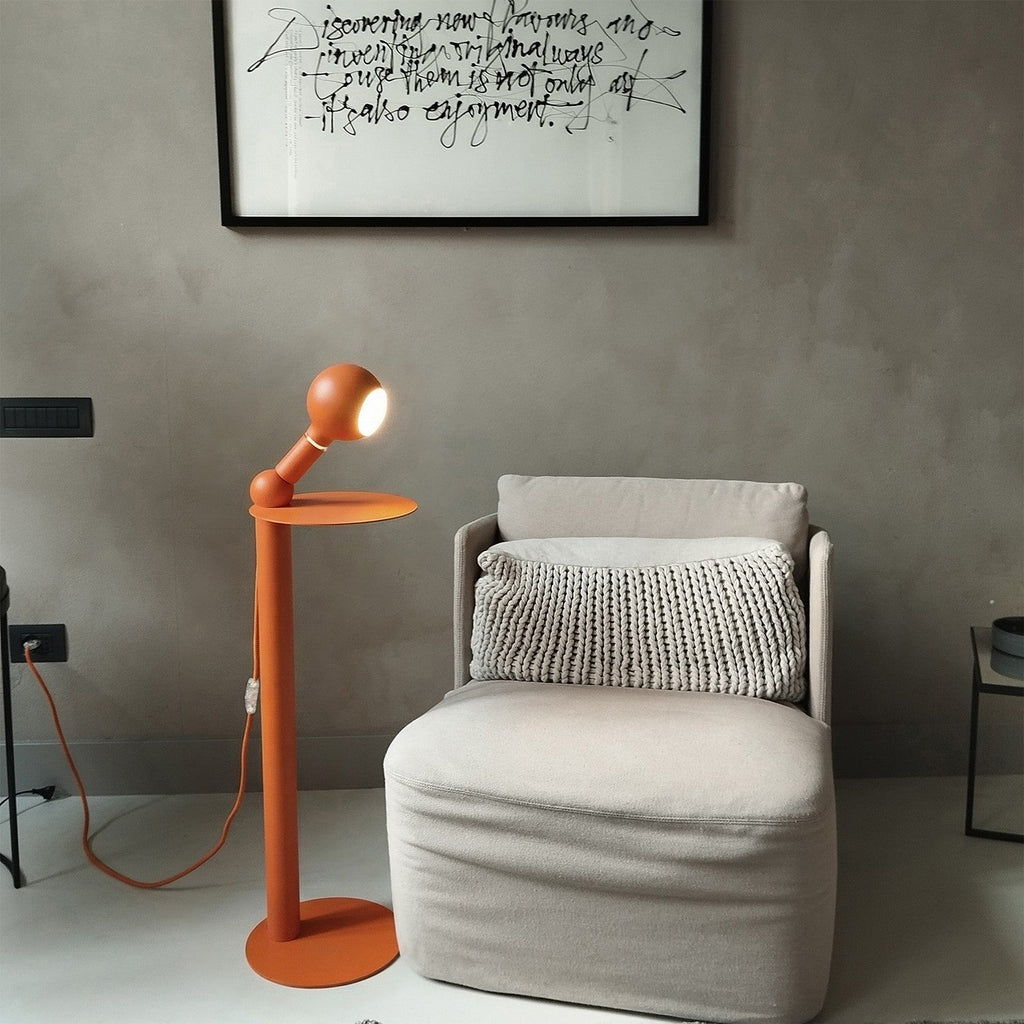 Rocco - Stehleuchte mit Camo-Glühbirne - Orange – Ansicht 3