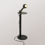 Rocco - Stehlampe mit Glühbirne Camo - Schwarz