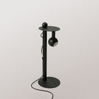 Rocco - Stehlampe mit Glühbirne Camo - Schwarz – Ansicht 6