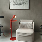 Rocco - Stehlampe mit Glühbirne Camo - Rot – Ansicht 3