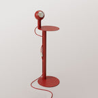 Rocco - Stehlampe mit Glühbirne Camo - Rot – Ansicht 5