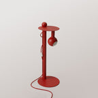 Rocco - Stehlampe mit Glühbirne Camo - Rot – Ansicht 6