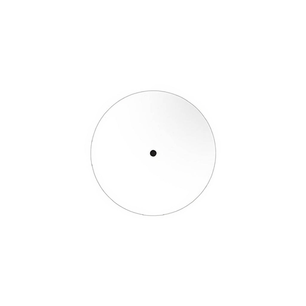 Rosone Rose-One rund, Durchmesser 200 mm mit 1 Loch und 4 seitlichen Löchern – Mattweiß – Ansicht 3