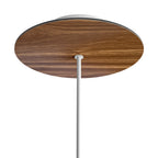 Runder Lampenbaldachin Rose-One, Durchmesser 200 mm mit 1 Öffnung und 4 seitlichen Öffnungen – Holz