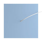 XXL-Baldachin Rose-One quadratisch, 400 mm mit 1 Loch und 4 seitlichen Löchern – Zuckerpapier-Blau – Ansicht 2