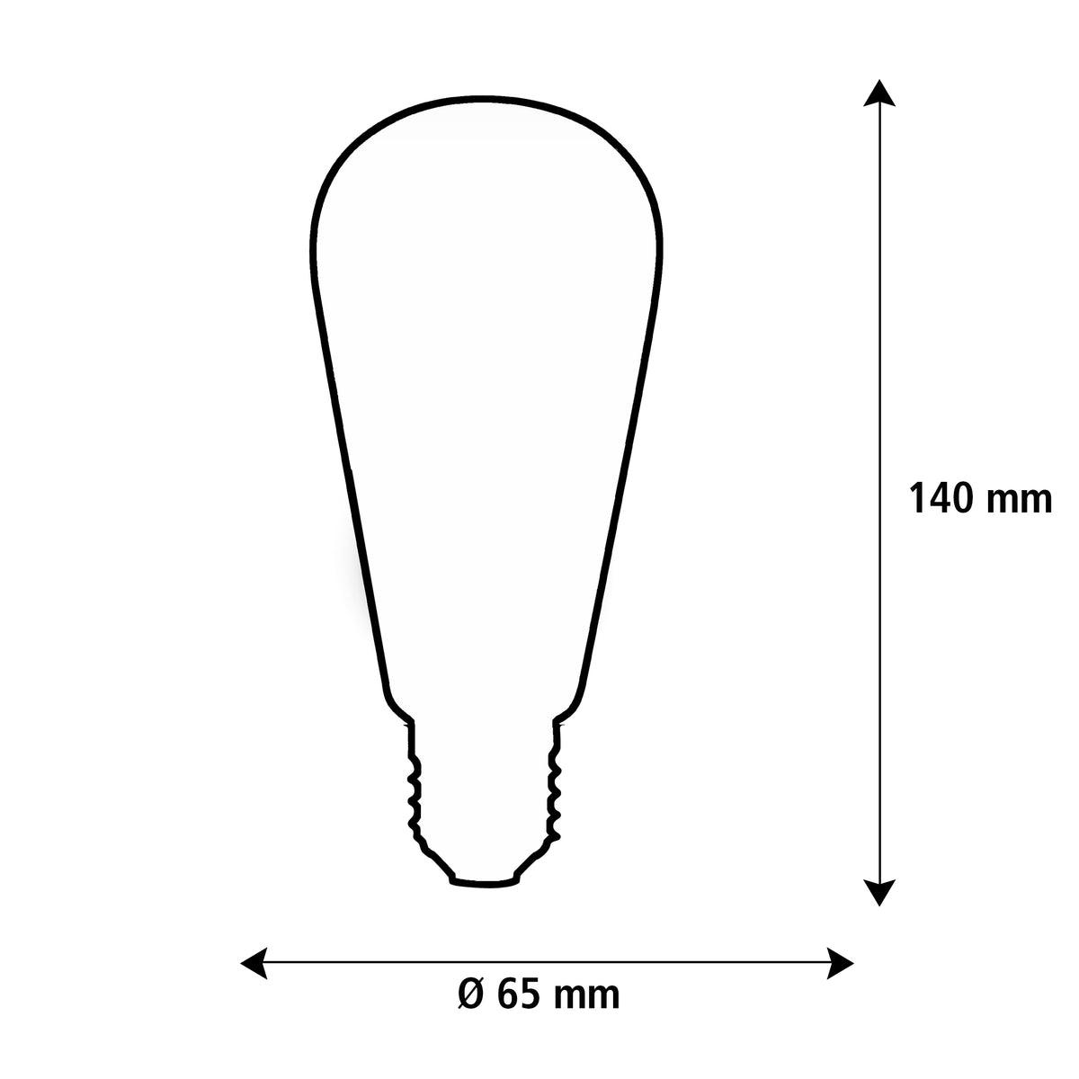 SEGULA LED Illusion Rustika smokey bottom – E27, 4 W, 2.200 K, dimmbar – Bild 3