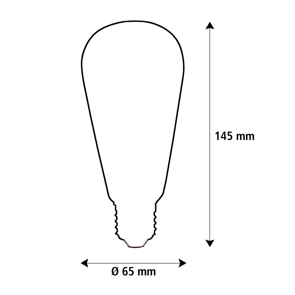 SEGULA LED Rustika Long Style klar – E27, 6,5 W, 2.700 K, dimmbar – Bild 3