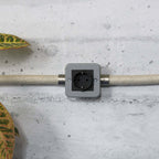 Metall-Wanddose mit Schuko-Steckdose für Creative-Tube – Ansicht 3