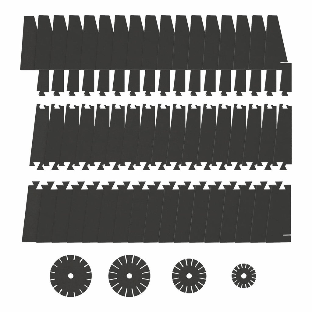 SHHINE Stehleuchte aus schallabsorbierendem Material – Schwarz melange – Ansicht 5