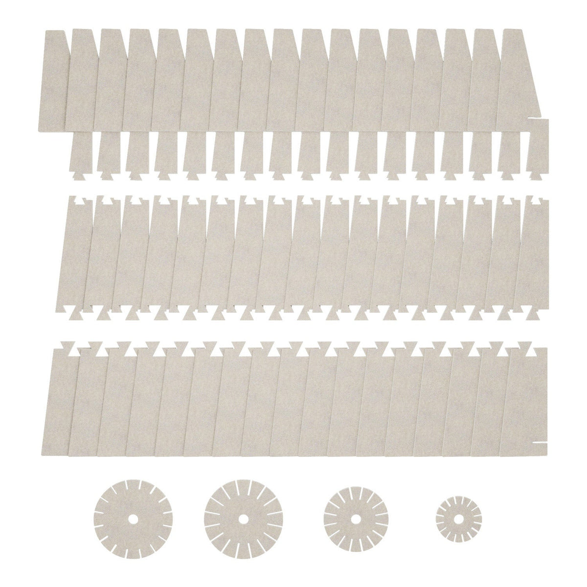 SHHINE Stehleuchte aus schallabsorbierendem Material - Melange-Taupe – Ansicht 5